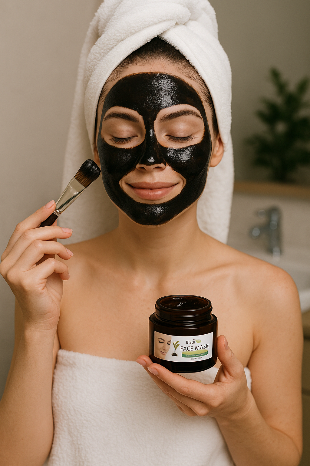 Black Tea Face Mask